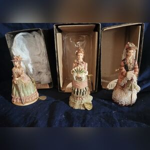 3 Louise Nichole Victorian Ornaments